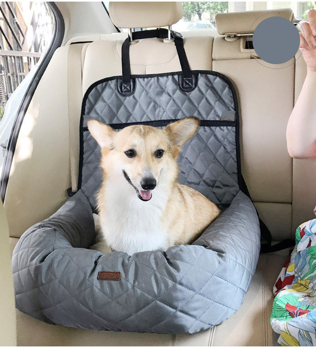 PawppiesPlug 2-in-1 Pet Dog Carrier and Car Seat Pad