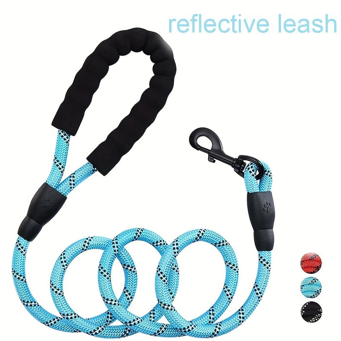 Dogs Leash with Reflective Handle