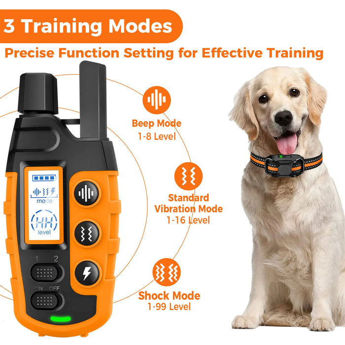 AlphaPaw™ 3300Ft Remote Dog Training Collar – Safe & Effective Behavior Correction