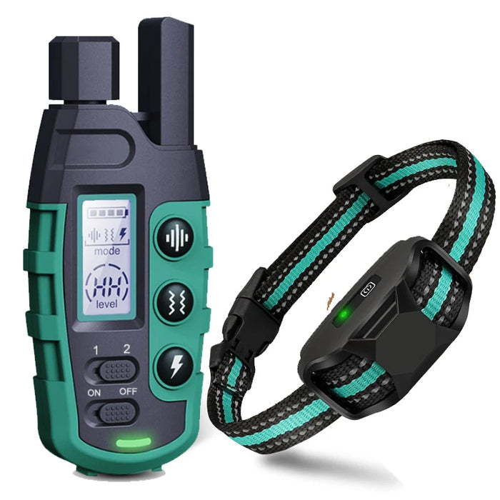 AlphaPaw™ Green 3300Ft Remote Dog Training Collar