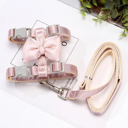 Adjustable Bling Cat Harness and Leash