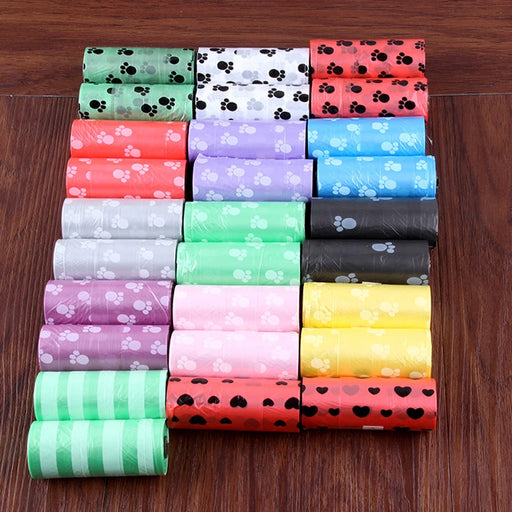 Bolsas para excrementos de Rolls PawPrint