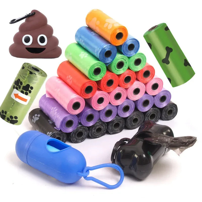 Pawsome Waste Bags with Bone Bag Dispenser